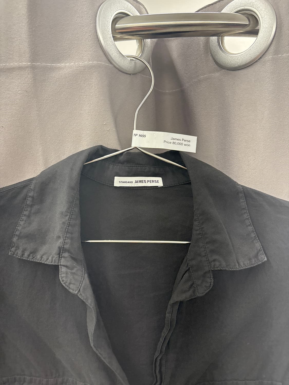 제임스펄스 7부소매 코튼셔츠 상품이미지2