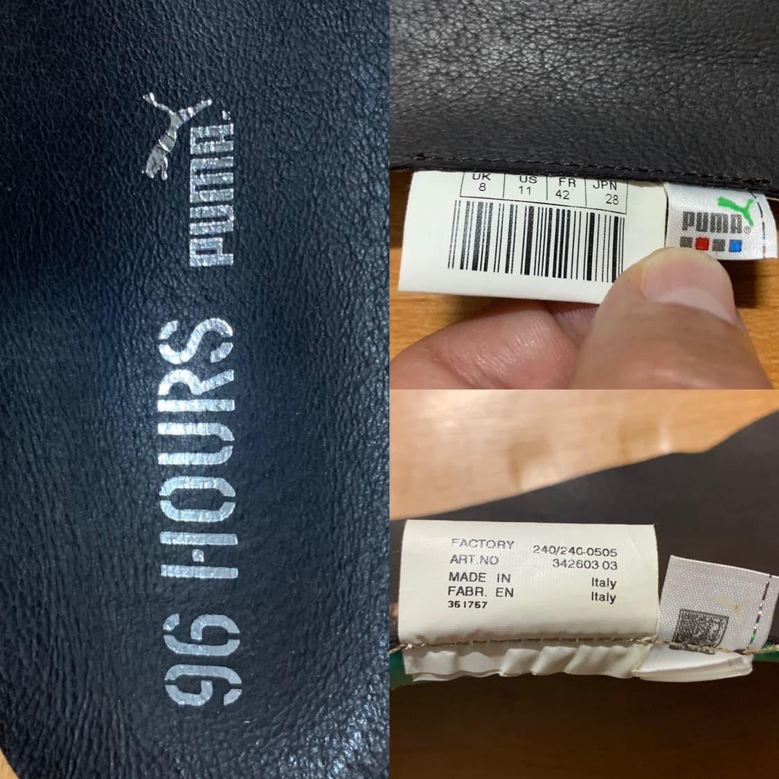 푸마 X 96 HOURS by 닐 바렛 00'S 아카이브 부츠(유니색스) 상품이미지9