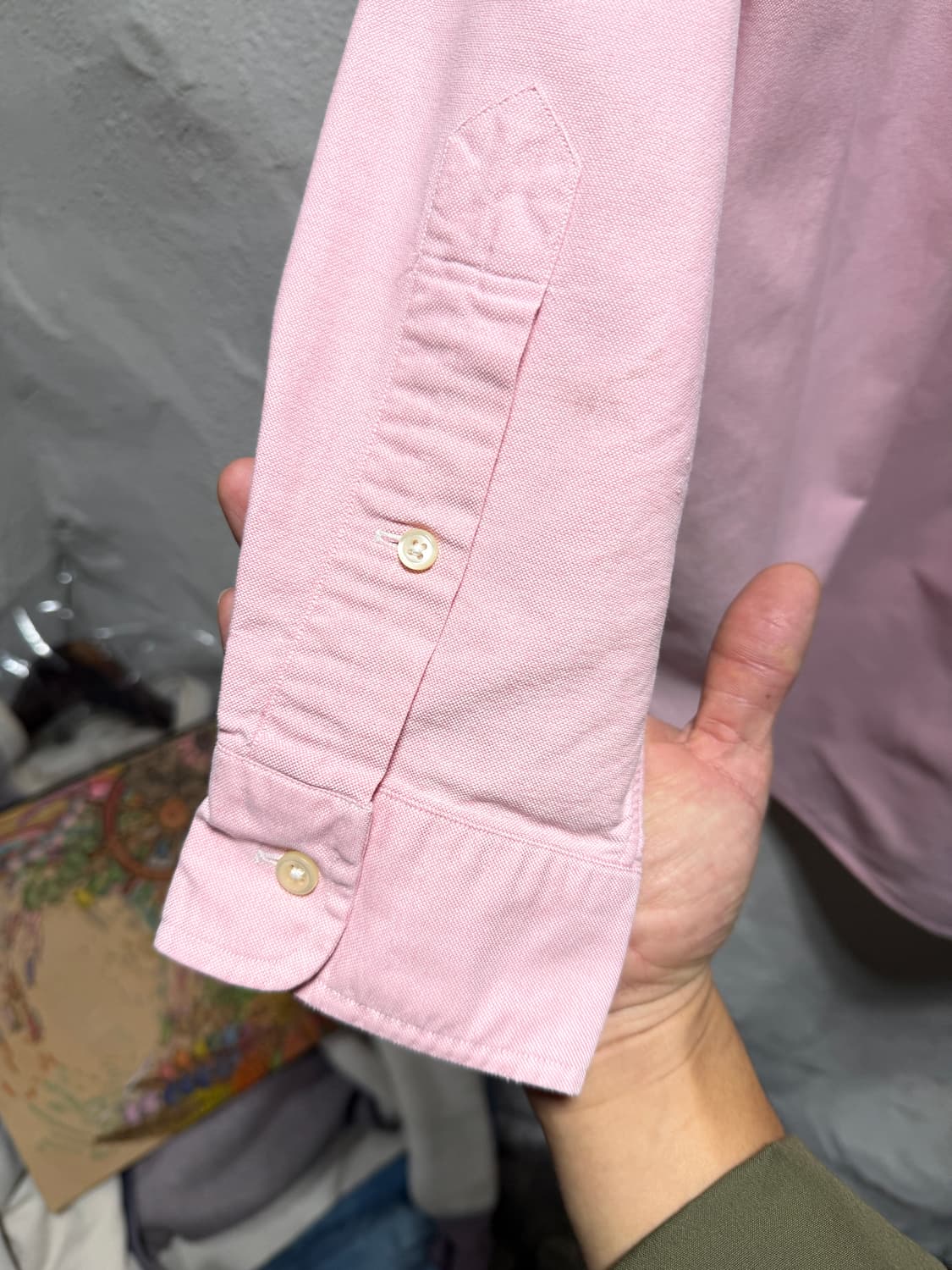 폴로랄프로렌 Polo Ralph Lauren 옥스퍼드 코튼 야머스핏 버튼 상품이미지10