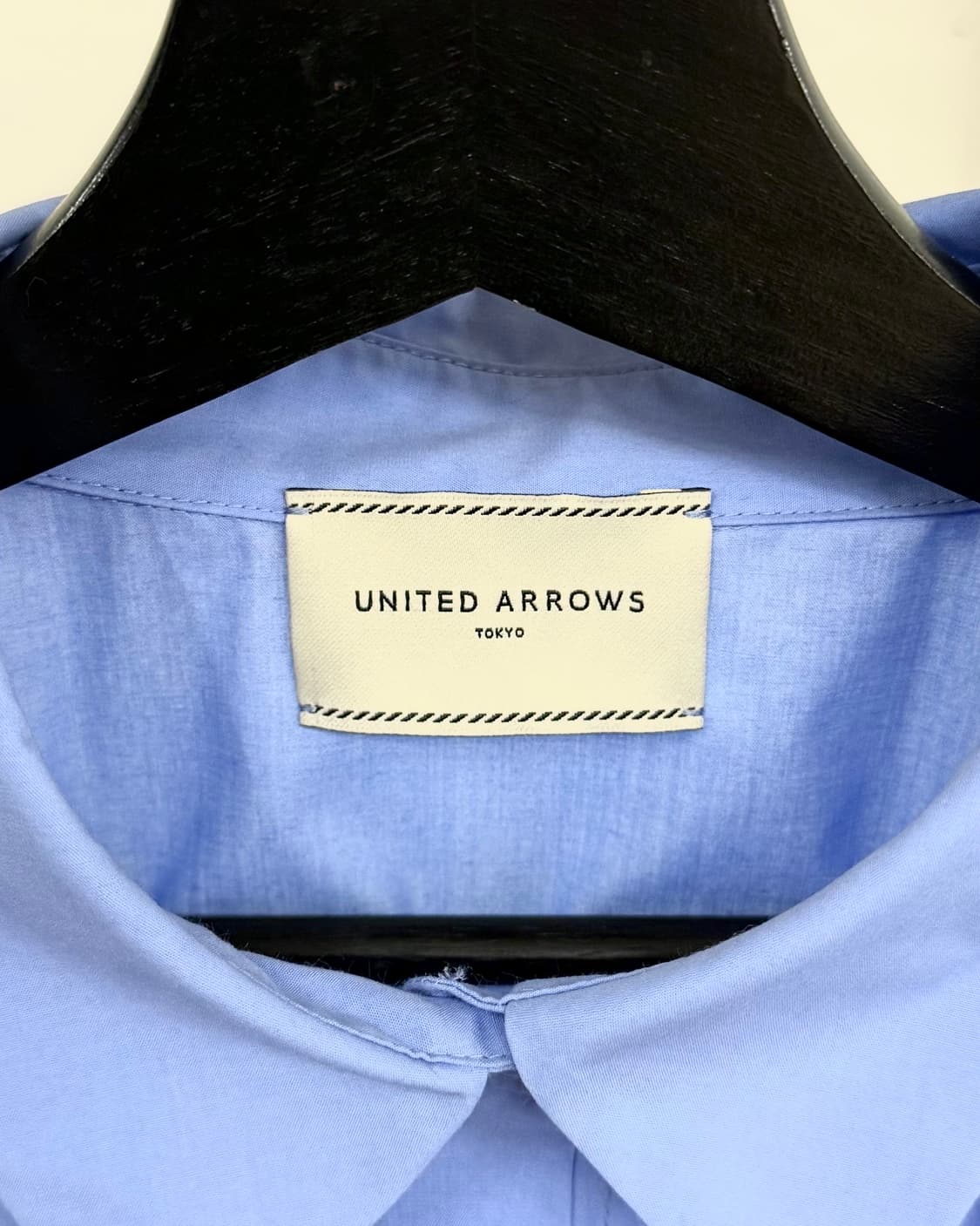 유나이티드 애로우즈 블루 버스티에 콤보 셔츠 상품이미지7