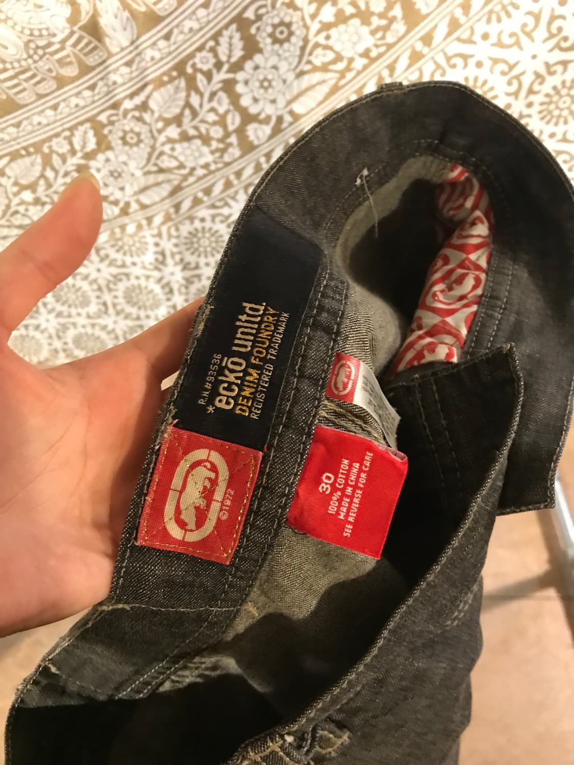 Ecko unltd 생지 7부반바지 상품이미지5