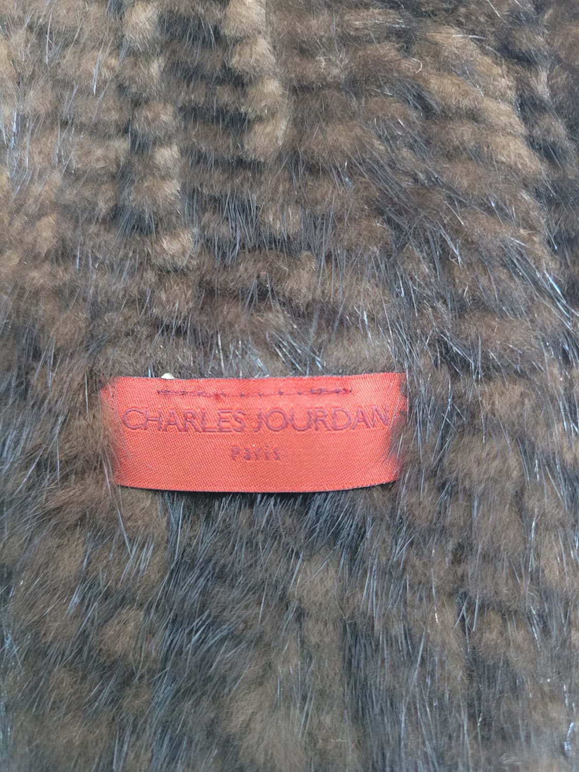 찰스쥬르당 천연 밍크 머플러 / 총장 165 브라운
 상품이미지5