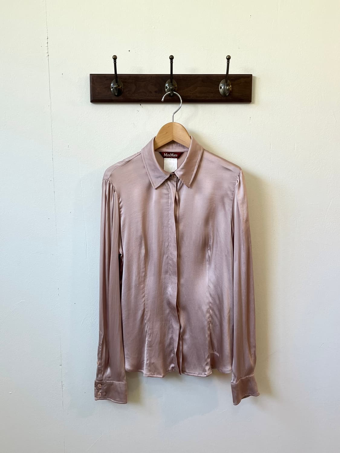 Max Mara 인디핑크실크 셔츠 상품이미지3