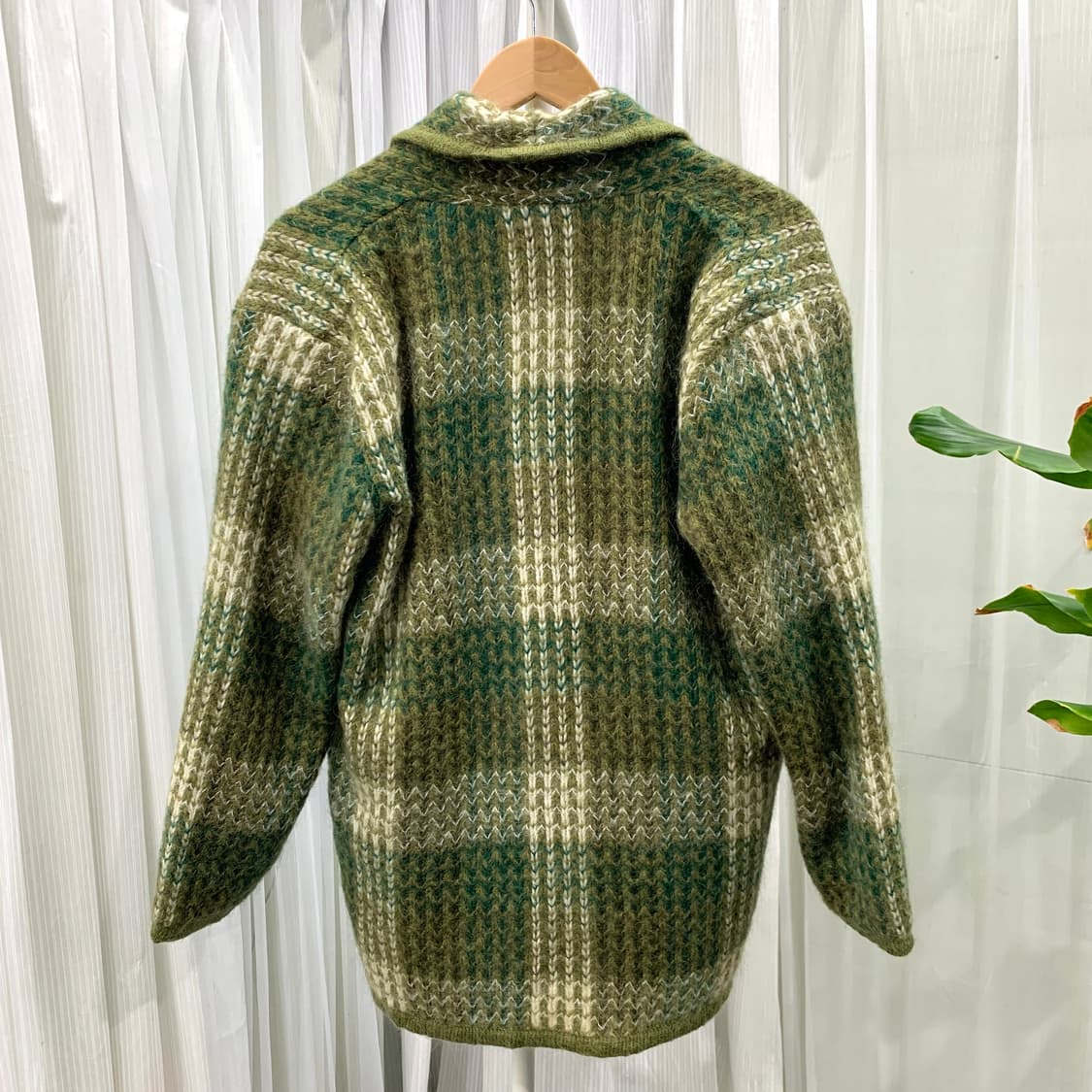 일본 빈티지 Raccommoder 보카시 니트 자켓 1765 상품이미지2