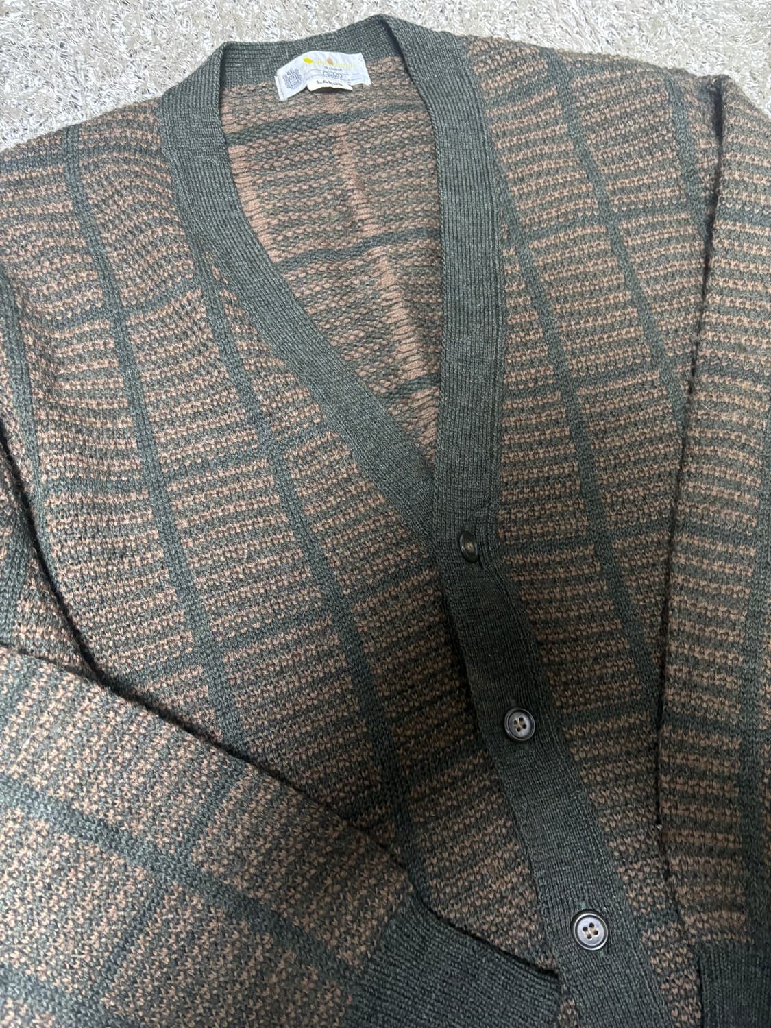 일제 아쿠아스큐텀 가디건 사이즈 105 상품이미지2