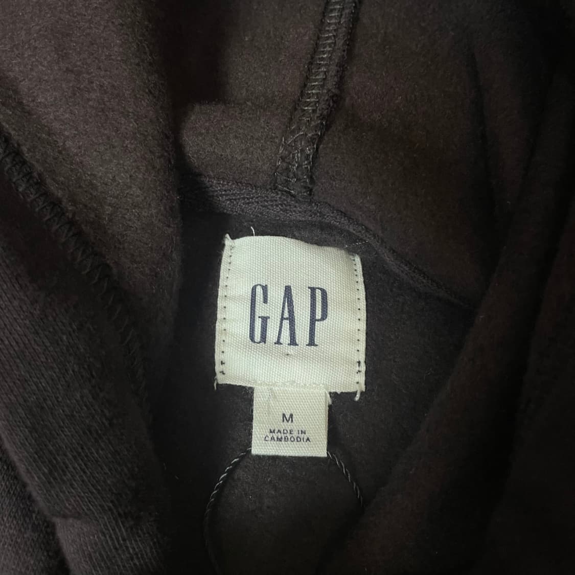 GAP 갭 딥브라운 후드티 M 상품이미지4