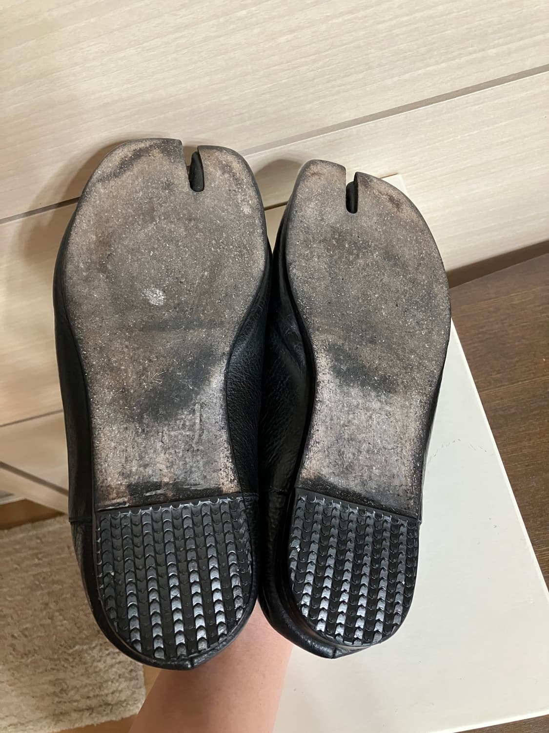 [43] 마르지엘라 타비 로퍼 블랙 상품이미지4