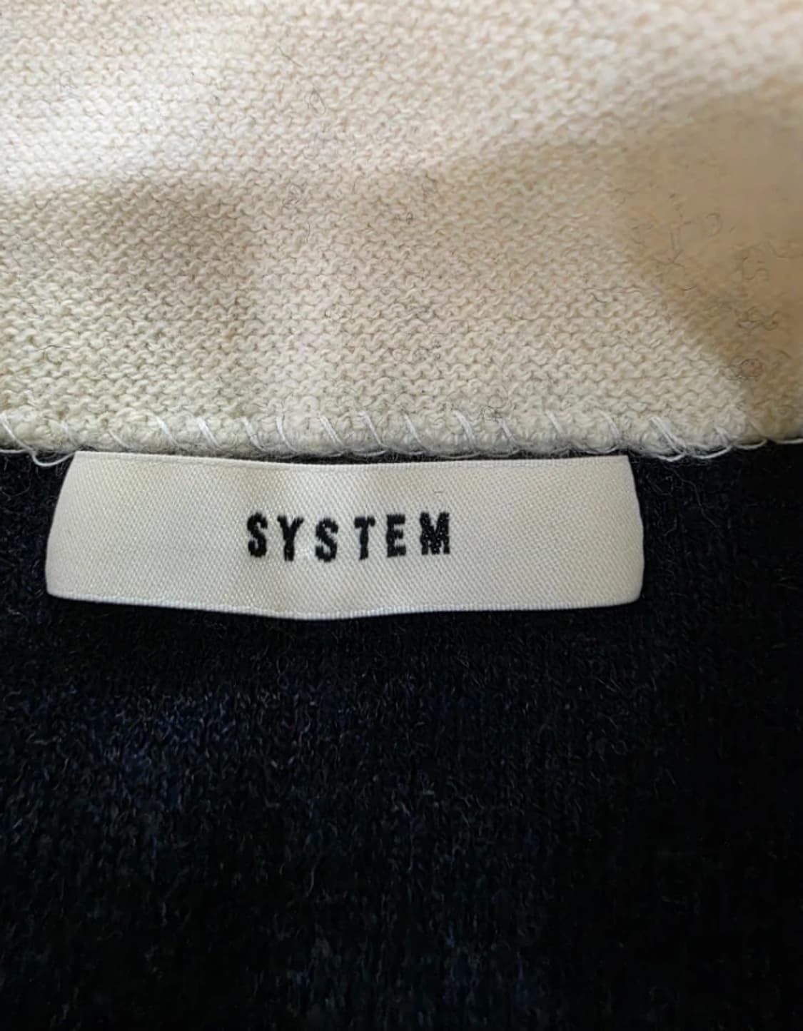 한섬 시스템 SYSTEM 브이넥 니트 ~F 상품이미지5