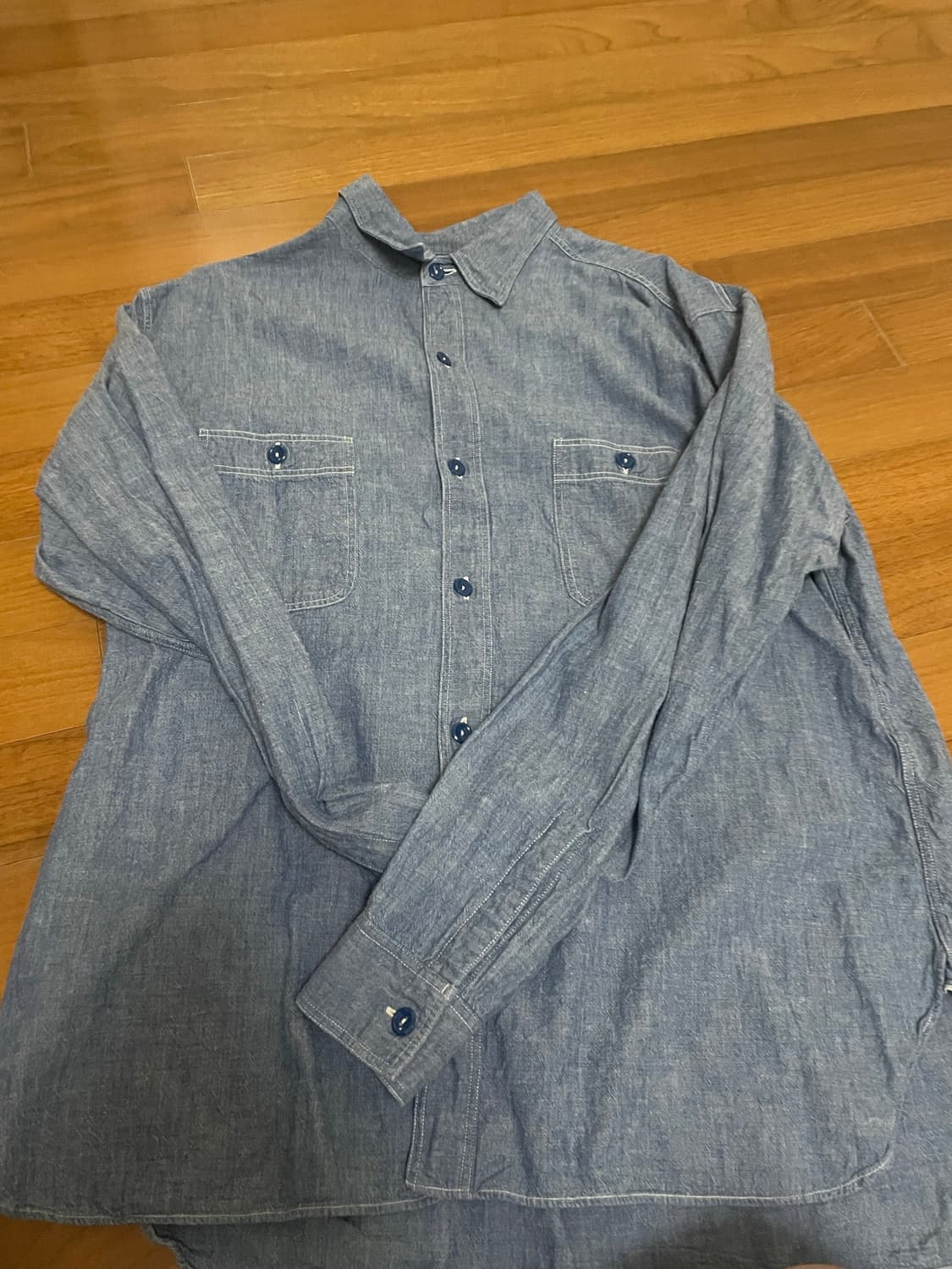 버즈릭슨 샴브레이 셔츠(2xl) 상품이미지3