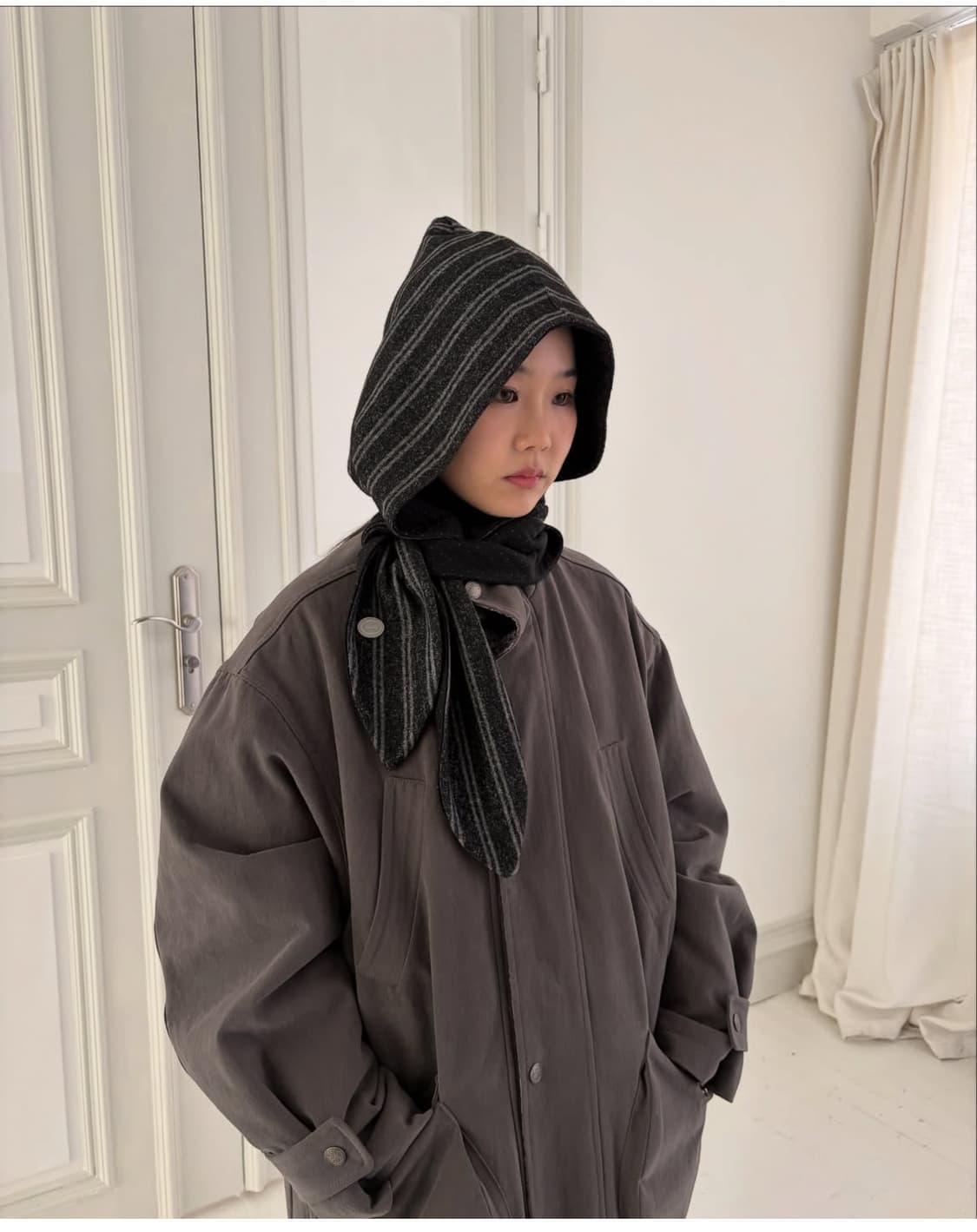 콜로신스 Botanic Lined Field Jacket Charcoal 상품이미지1