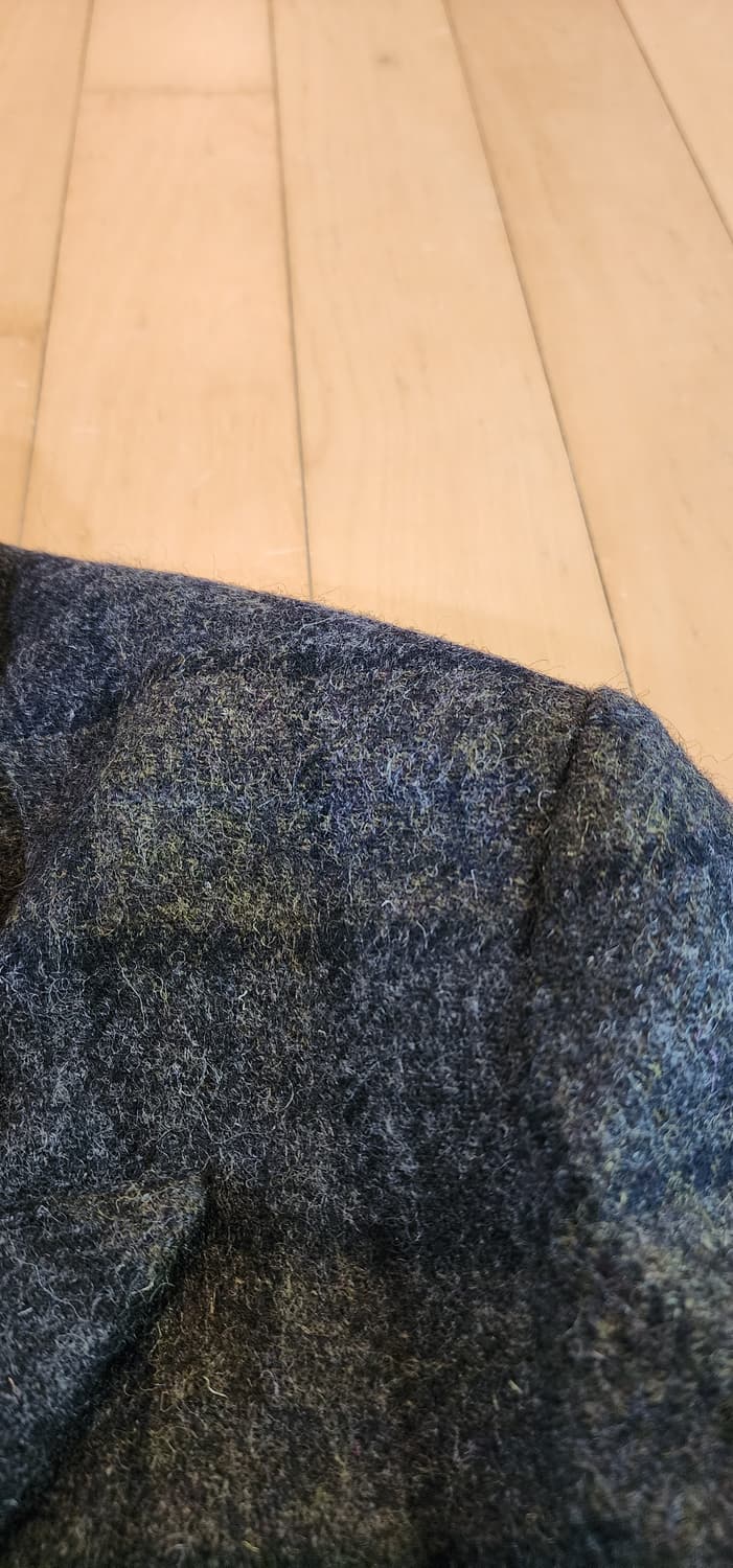 그린/그레이 체크 모직자켓 XL 상품이미지7