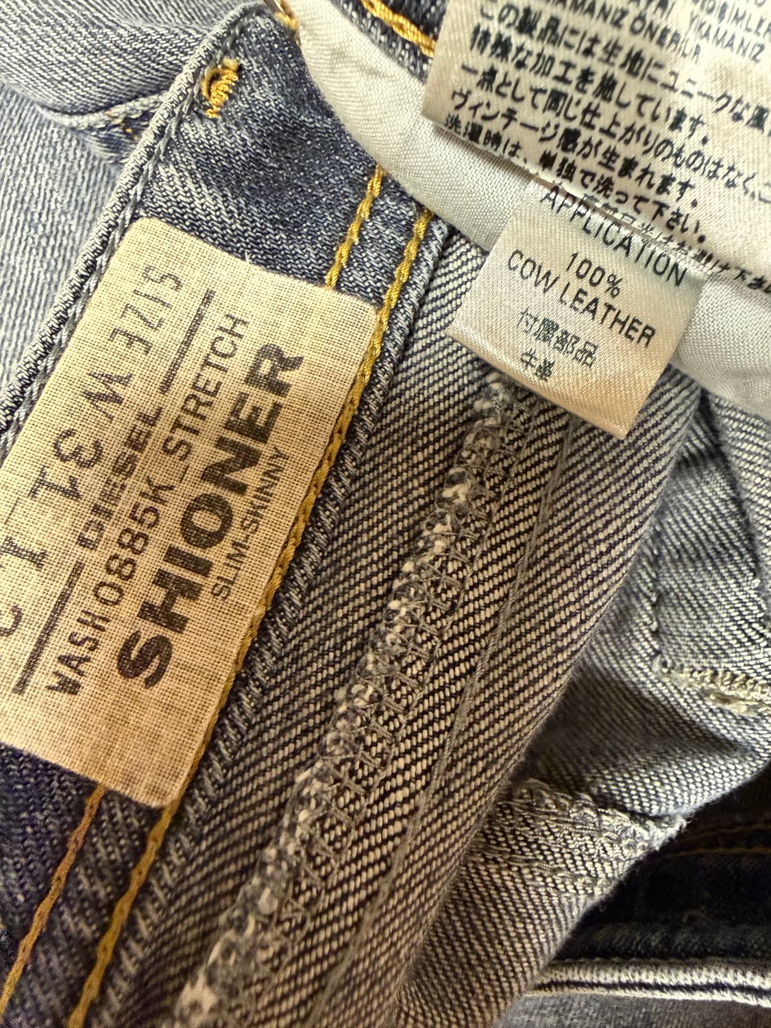 Diesel vintage straight Jeans 상품이미지3