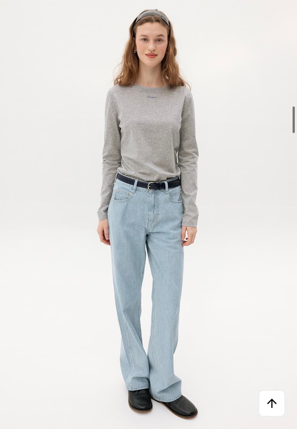 앤유 소가죽 블랙 벨트 상품이미지6