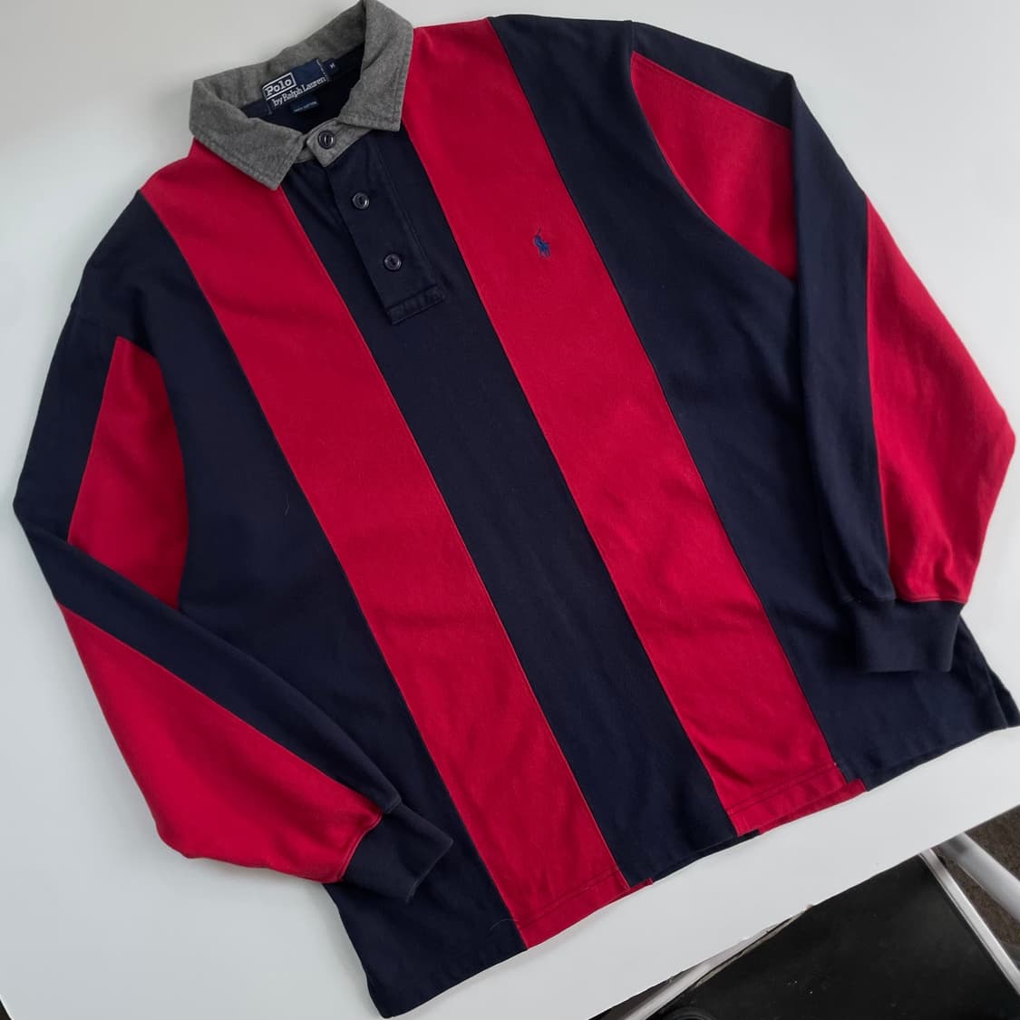 Polo  폴로 랄프로렌 90,s 스트라이프 럭비티 상품이미지2