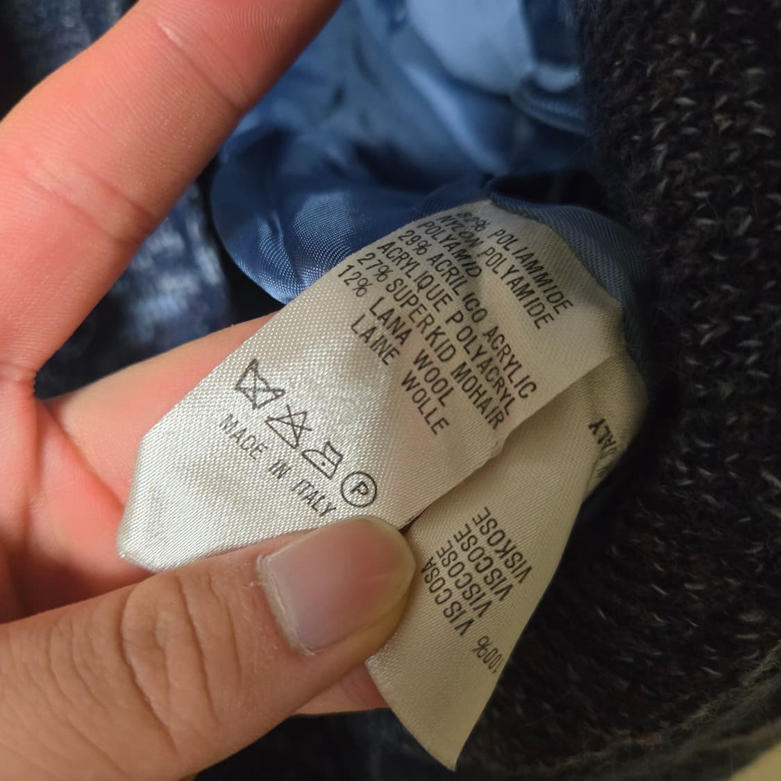 Bino Baraldi 모헤어 가디건 상품이미지3