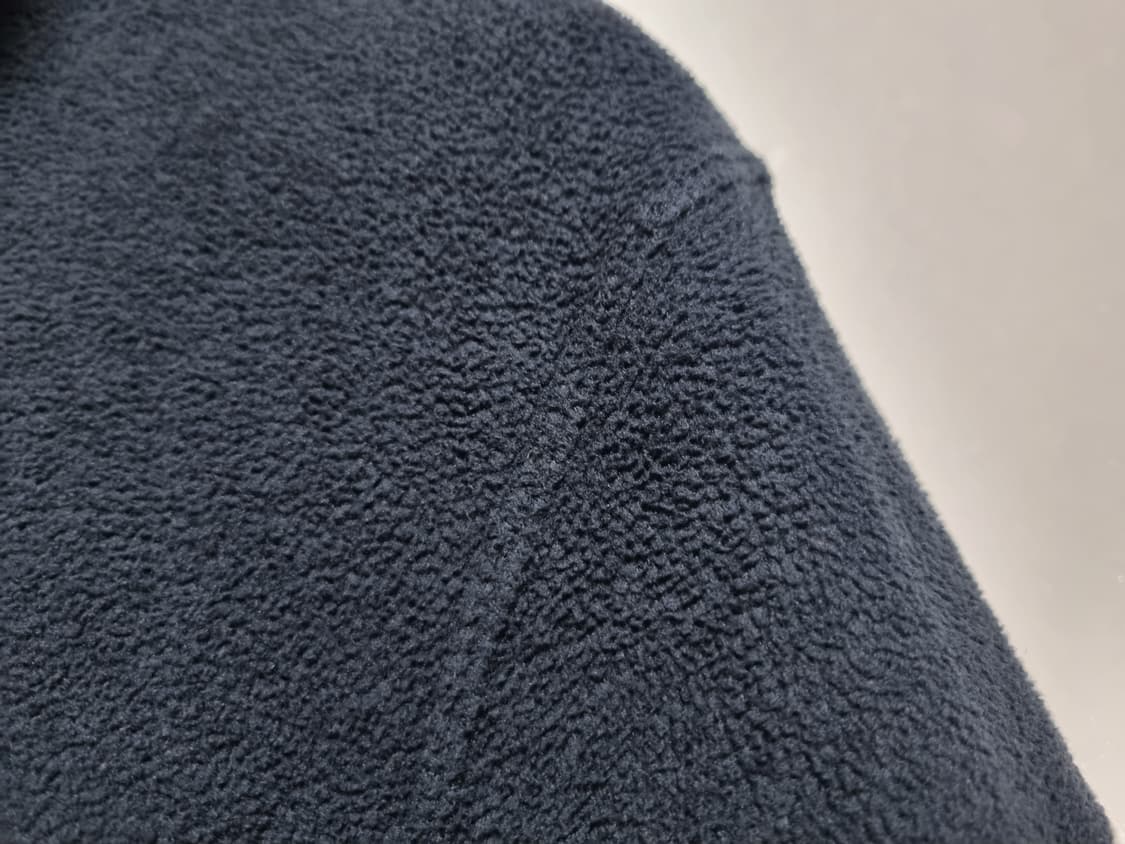 남성S 레어 폴로 성조기 빅로고 레터링 플리스 후리스 하프 집업 상품이미지5