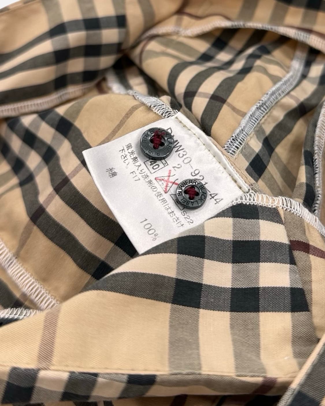 Burberrys Nova Check Bustier Top  상품이미지7