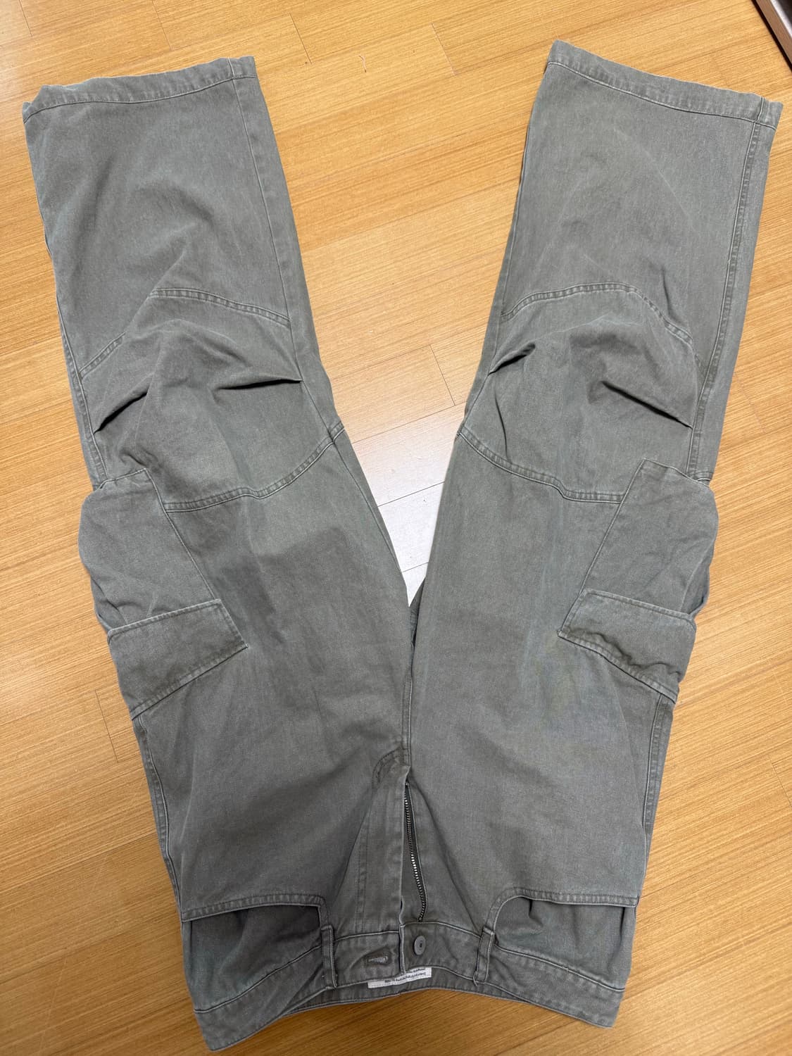 다이브인 WASHED VERN CARGO PANTS (KHAKI) 상품이미지2