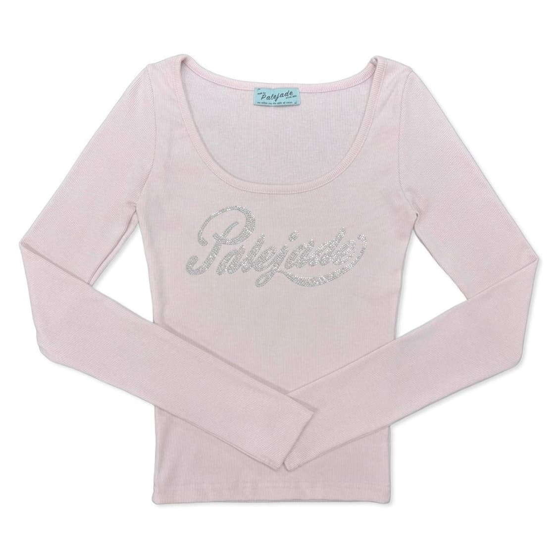 페일제이드 큐빅 롱 슬리브 핑크 상품이미지1