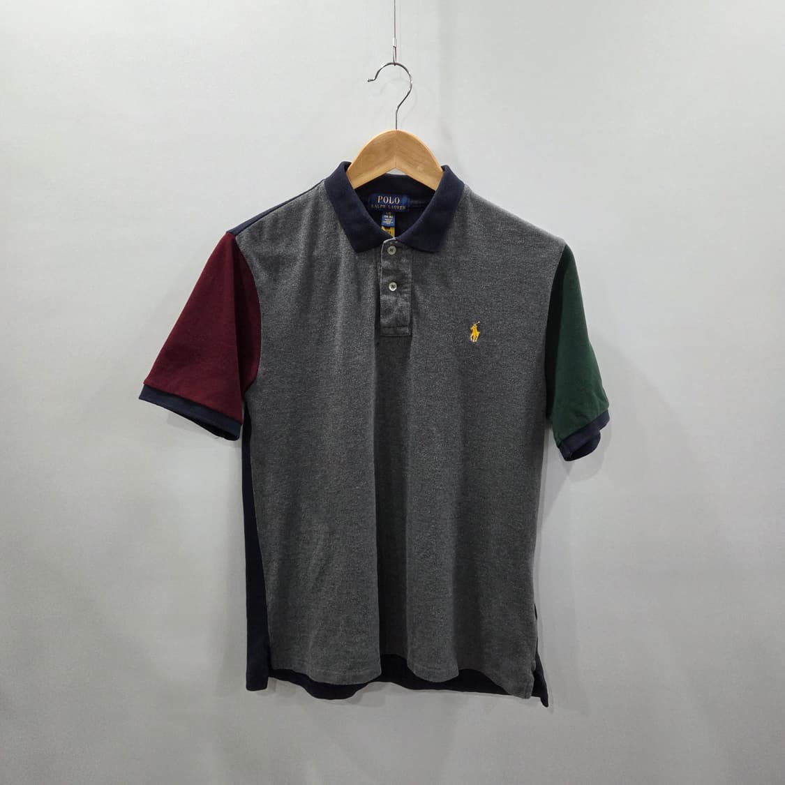 폴로랄프로렌 보이즈 피케 카라 반팔티 L/14/16 상품이미지1