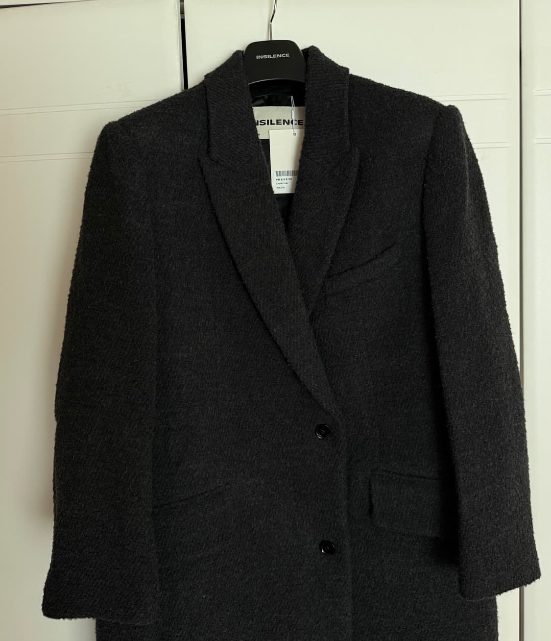 새상품 인사일런스 우먼 부클 코트 상품이미지3