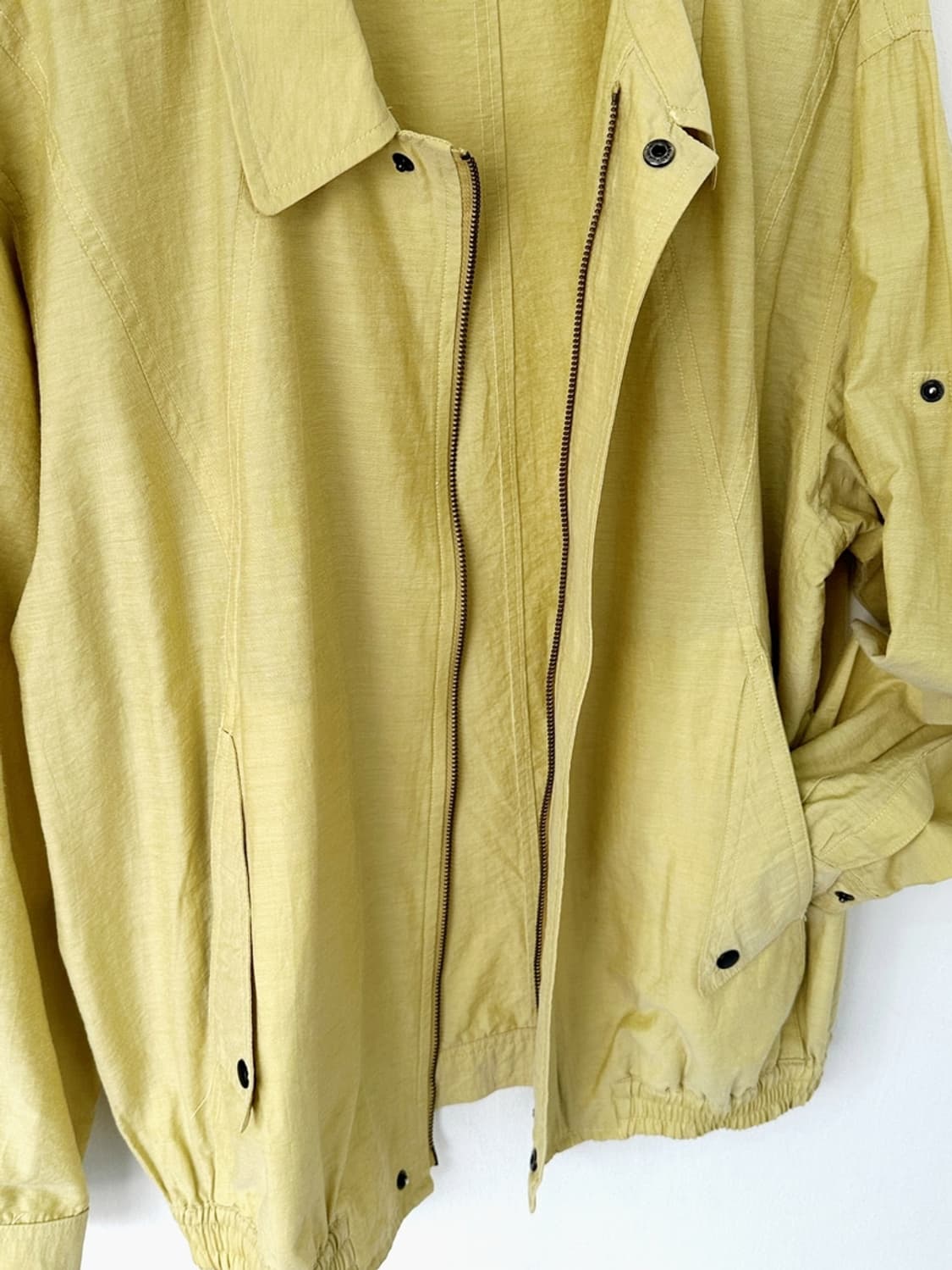 Nylon blended swing top parka 상품이미지7