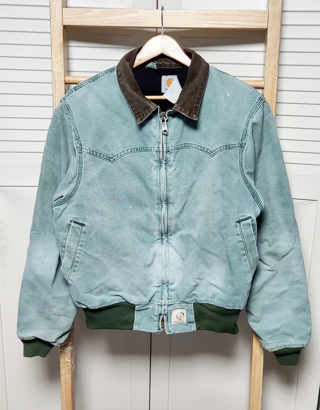 90s 칼하트 JQ2394 Aspen 산타페 세이지그린 자켓 상품이미지1