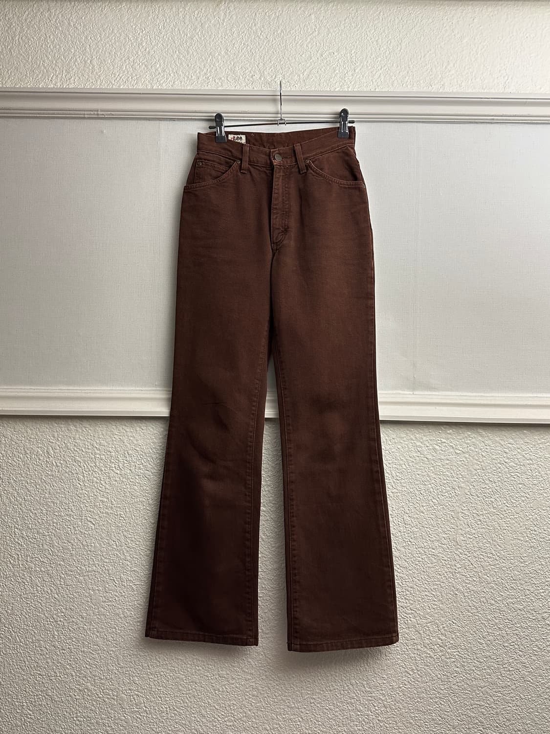 Lee Western 초코 브라운 플레어 진 상품이미지6