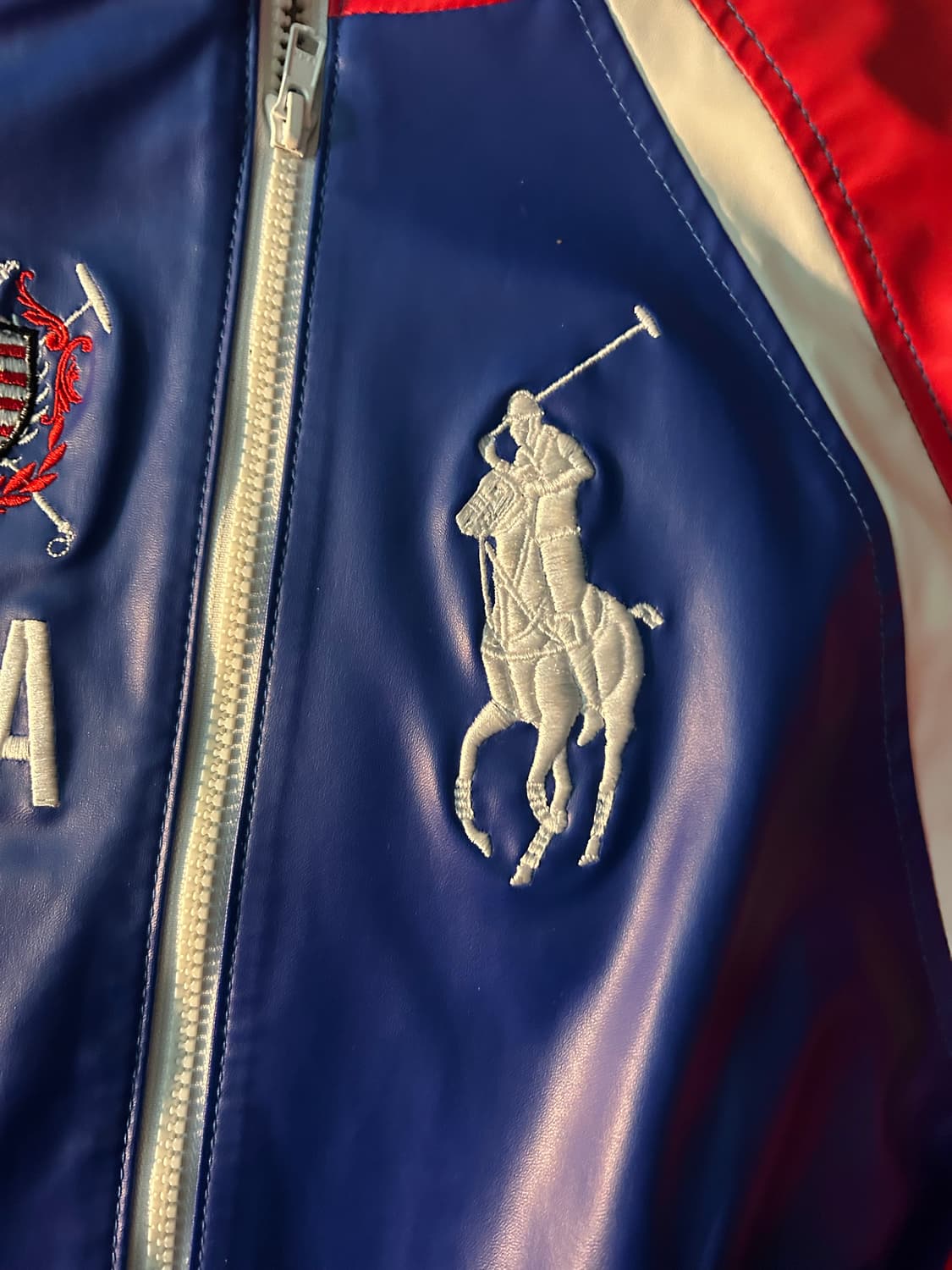 (유일매물)폴로 랄프로렌 빅포니 USA 레이싱 자켓 상품이미지4