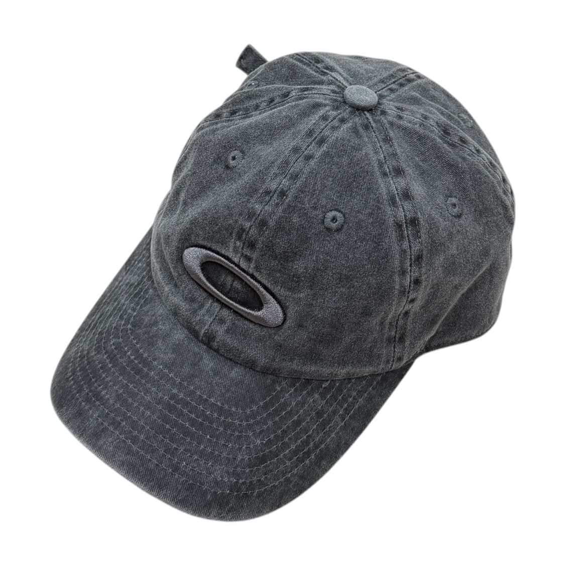 오클리 X 47 로고 볼캡 모자 워싱 그레이 상품이미지2