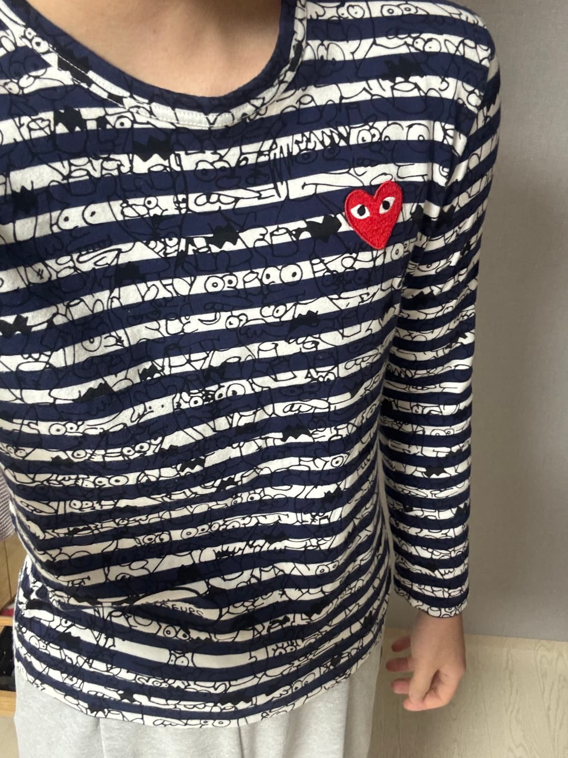 꼼데가르송 심슨에디션 롱슬리브 상품이미지2