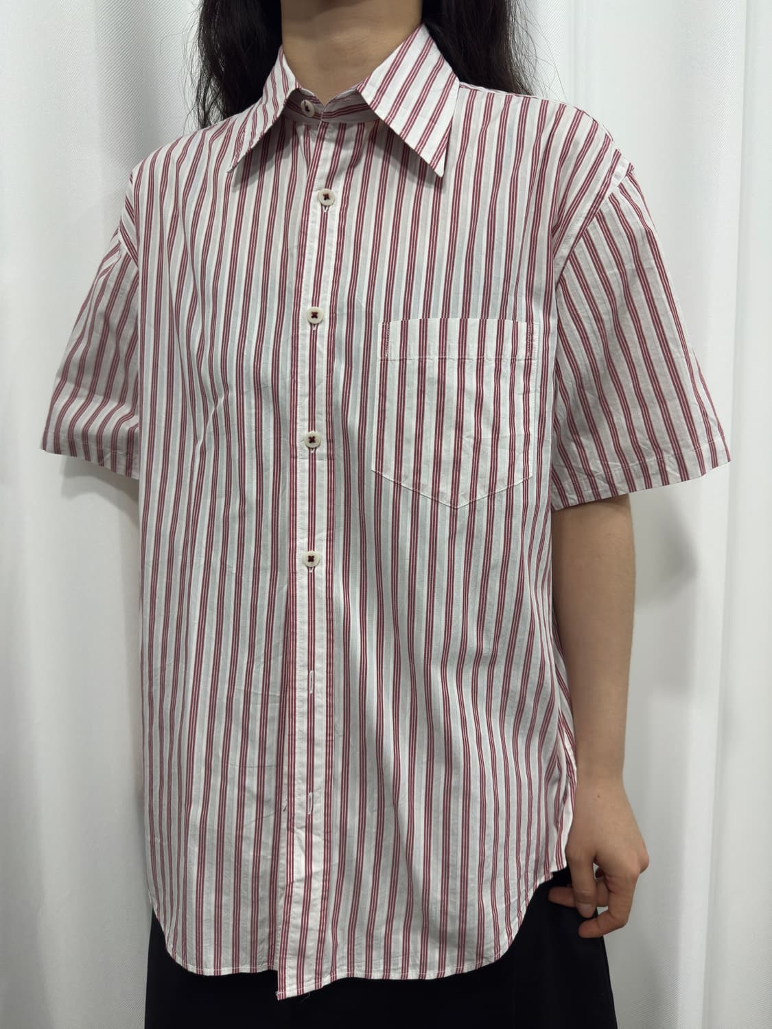 hiroko koshino stripe shirt 상품이미지2