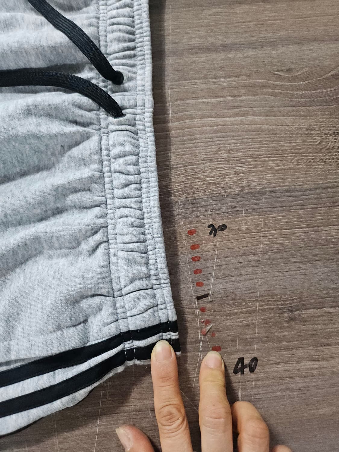아디다스 에센셜 삼선 쇼츠반바지 XL 상품이미지5