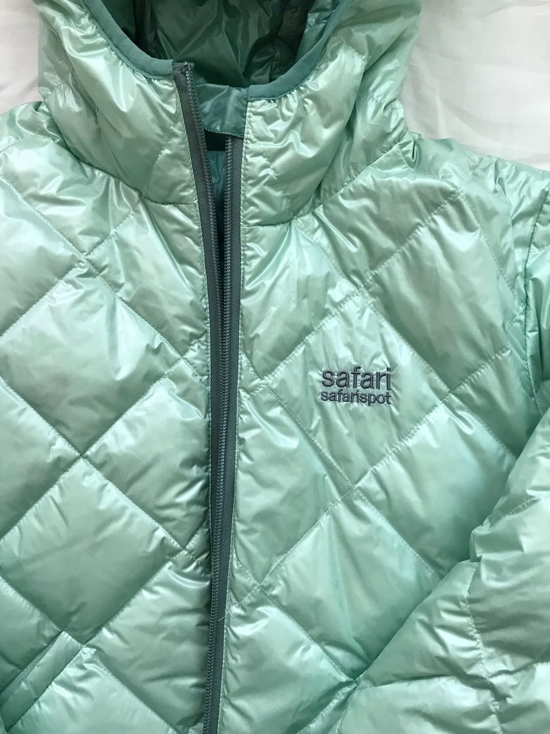 Safarispot 사파리스팟 리버시블 패딩 민트 색상 상품이미지5