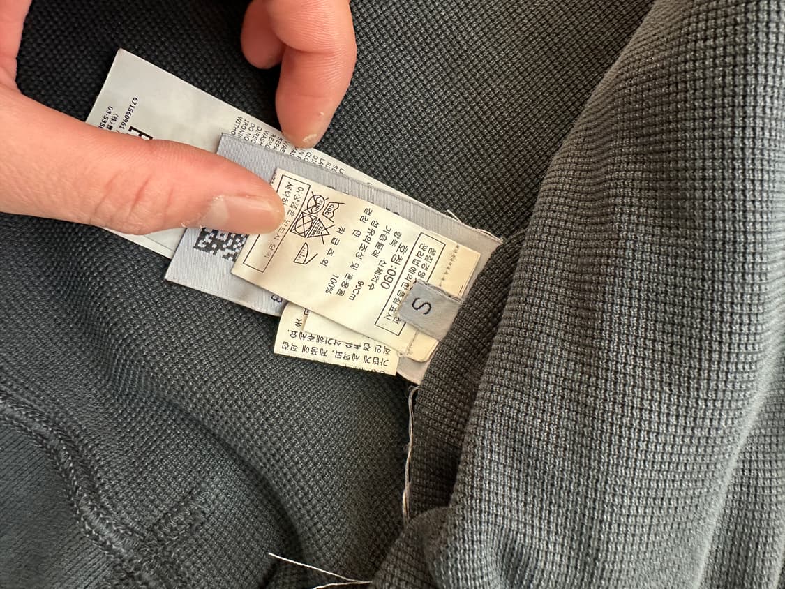 스톤아일랜드 집업 자켓 90-95(S) 정품 상품이미지5