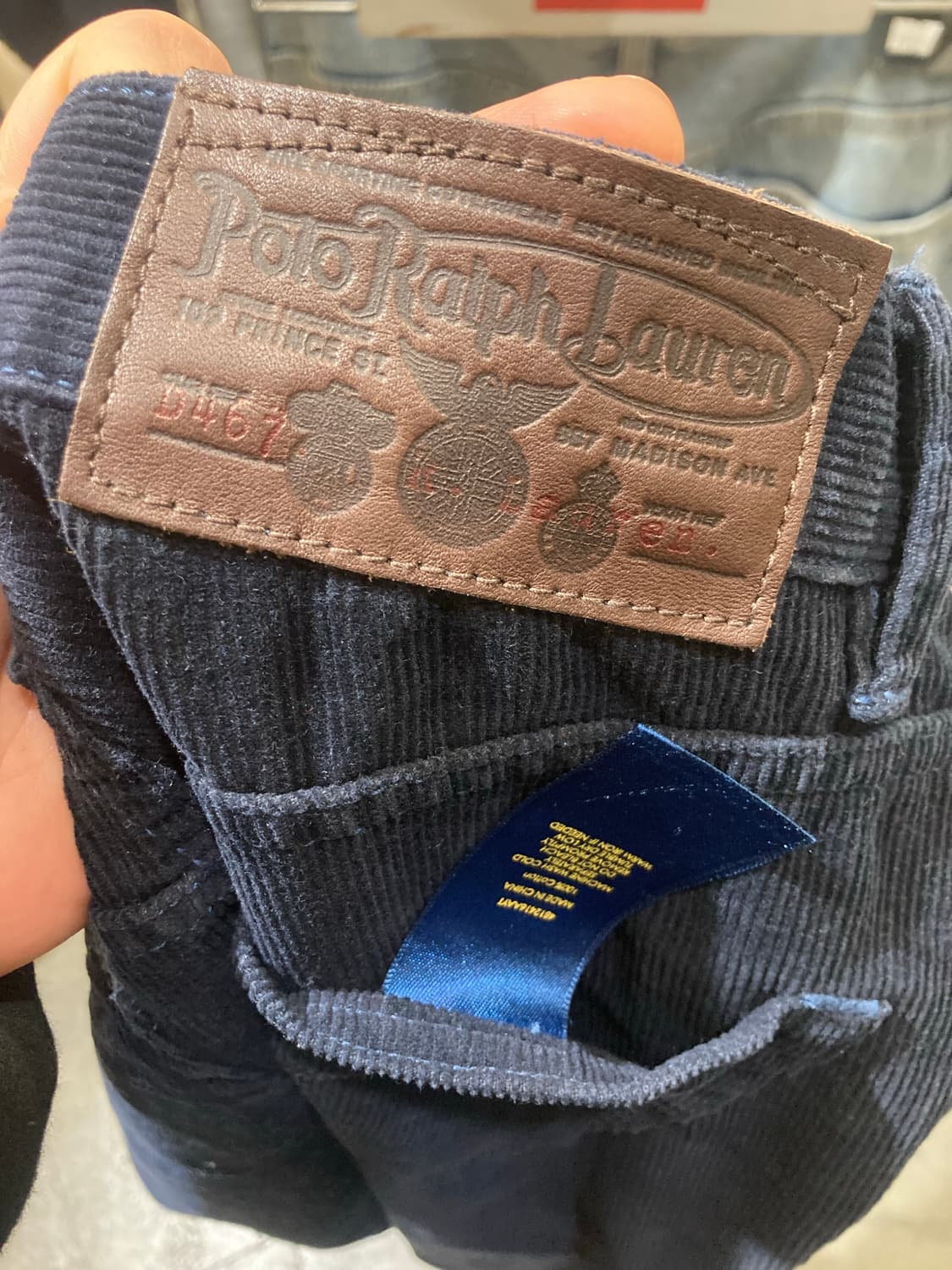 폴로 골덴바지 상품이미지7