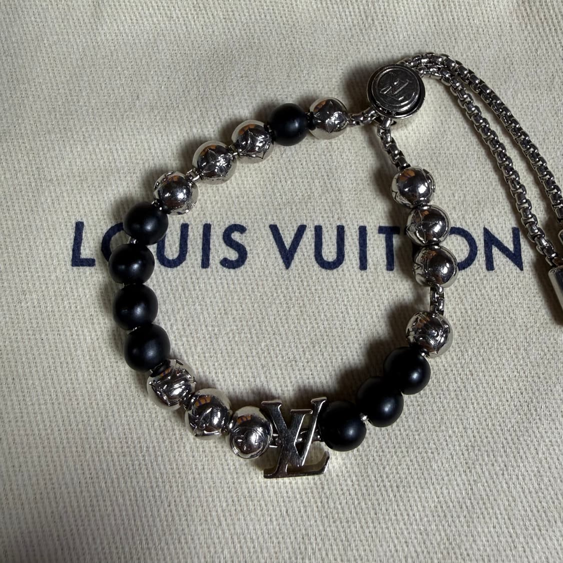 [더스트 구성] 루이비통 모노그램 비즈 브레이슬릿 팔찌 상품이미지2