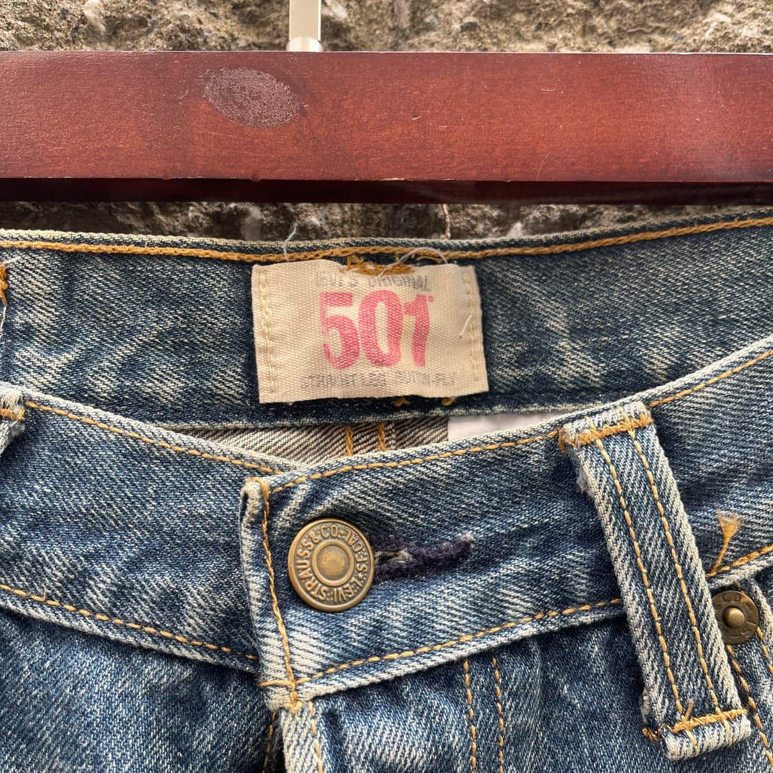 [29x30] 리바이스 501 언더커버맛 커스텀 데님팬츠 상품이미지6