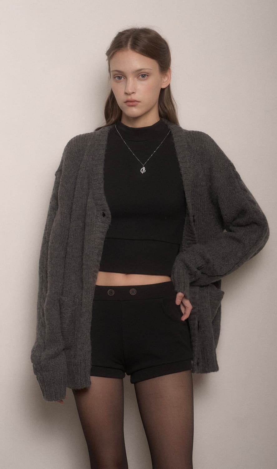 벨리아르 Sugar cable cardigan 상품이미지2