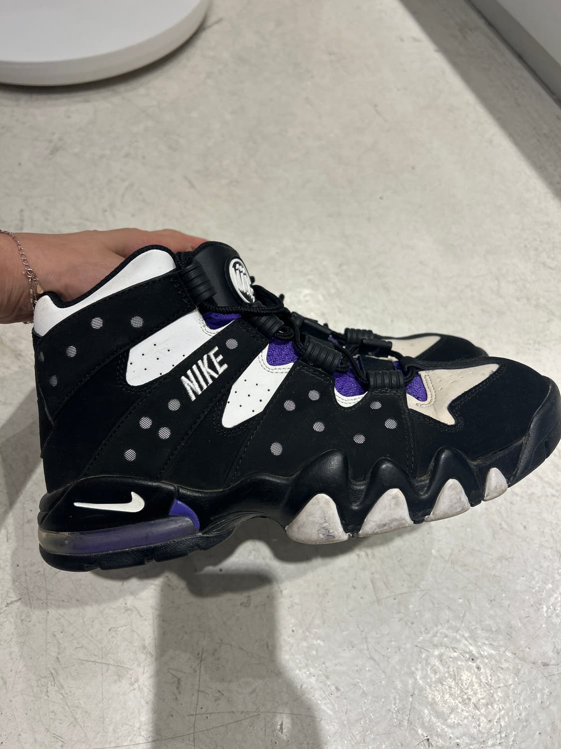 에어맥스2 CB '94 Black and Pure Purple 상품이미지3