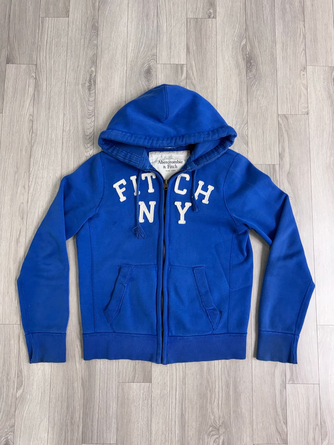 아베크롬비 블루 후드집업 상품이미지1