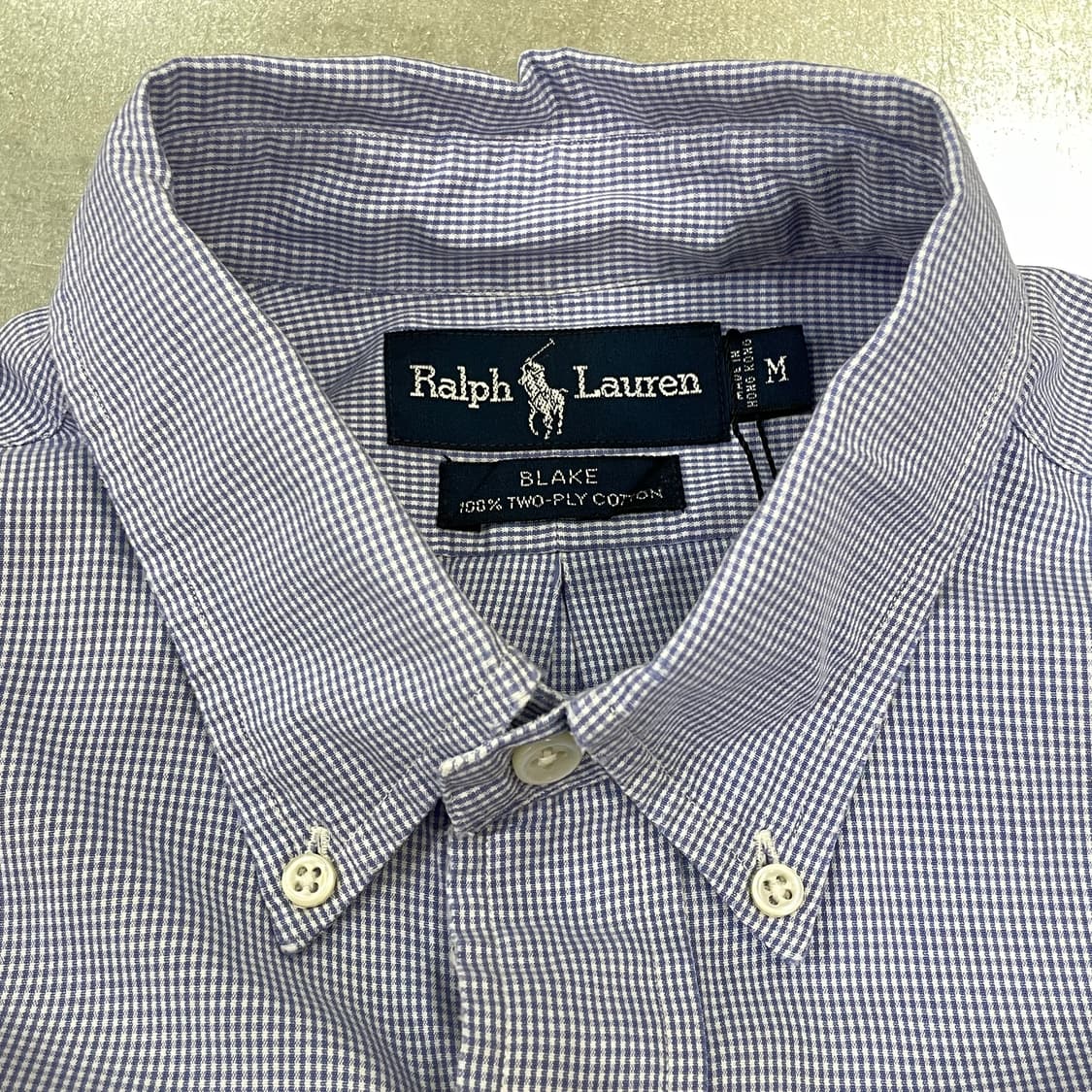 (M) POLO 폴로 랄프로렌 체크 셔츠 블레이크 상품이미지7