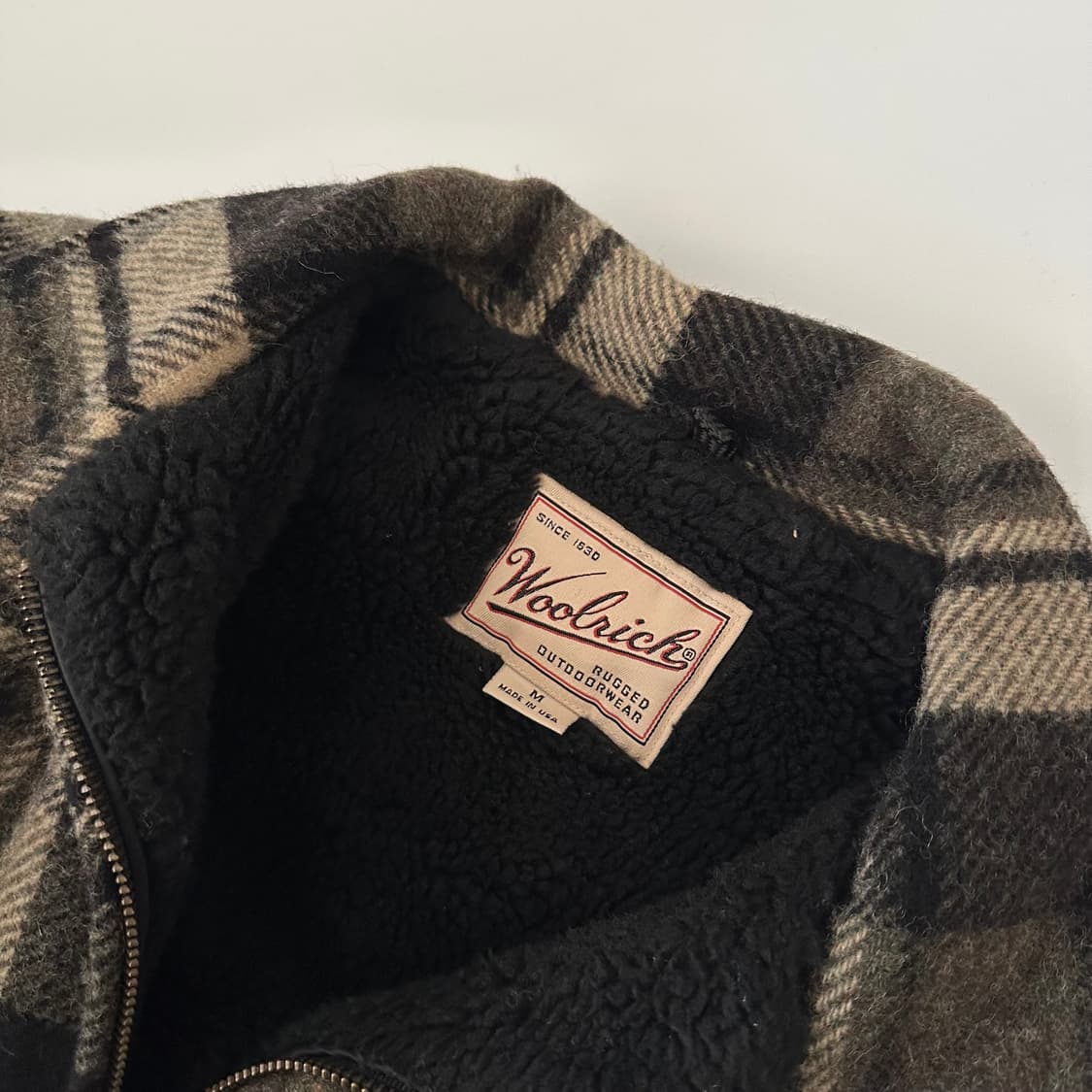 울리치 woolrich 체크 자켓 상품이미지5