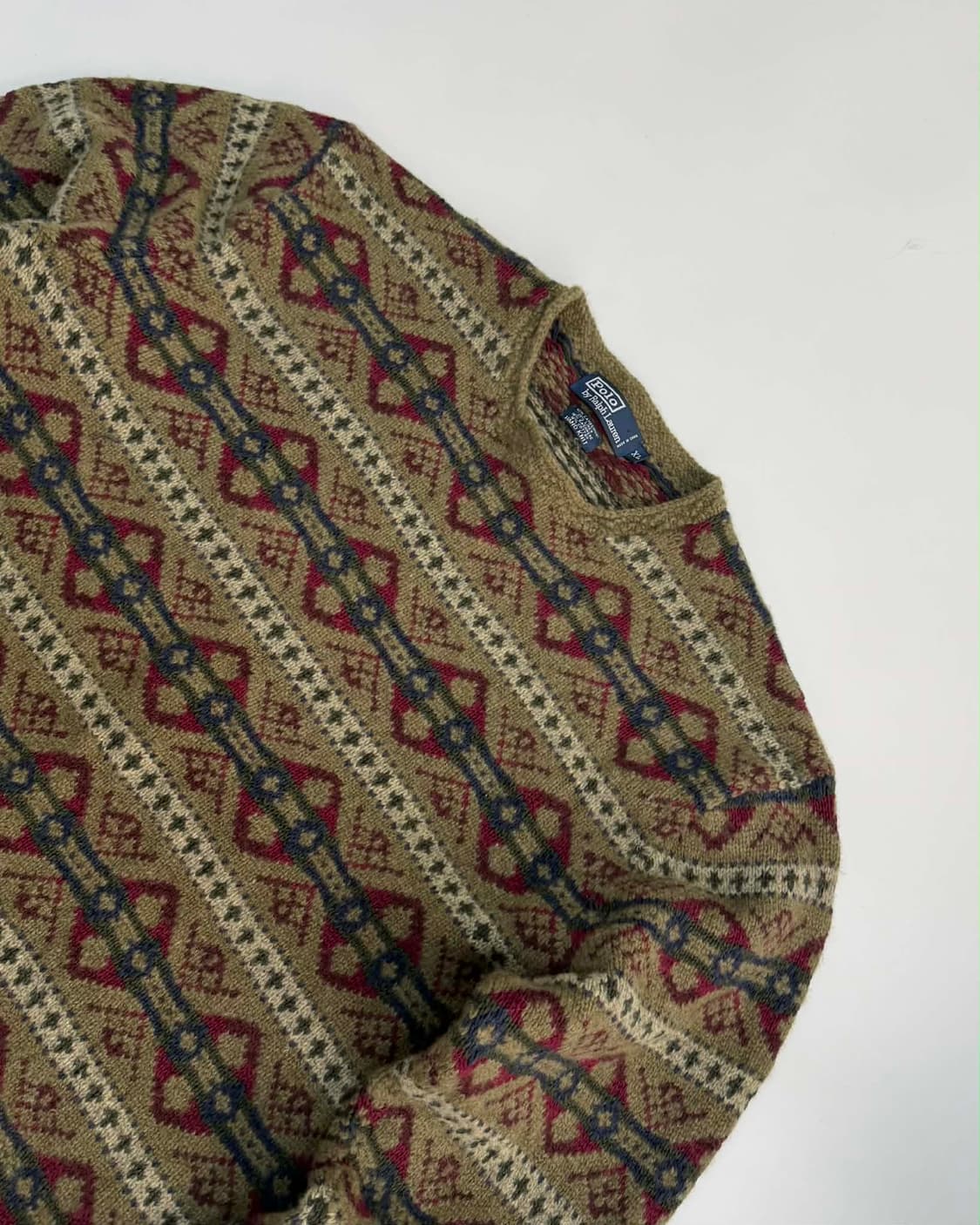 [XL] 폴로 랄프로렌 페어아일 울 핸드 니트 스웨터 상품이미지4