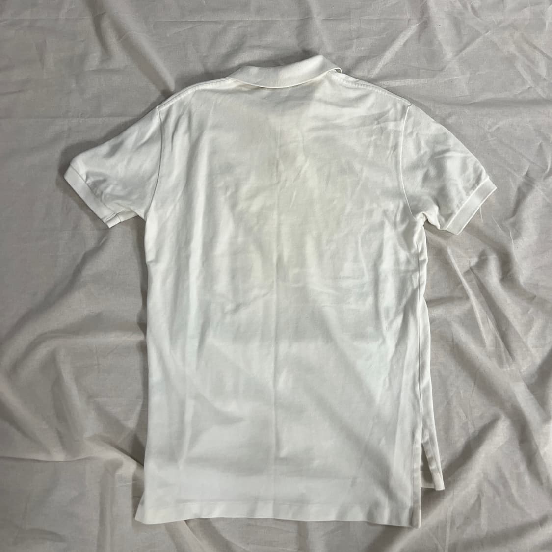 폴로 랄프로렌 반팔 카라티 화이트 S 정품 상품이미지4