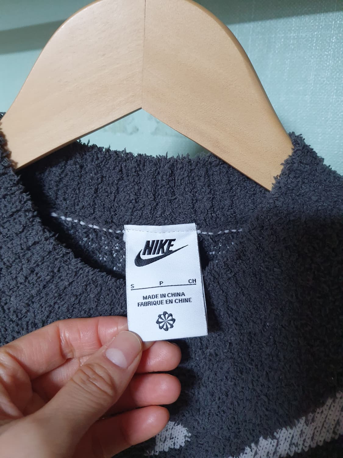 나이키 피닉스 코지 부클레 크롭 니트 S 상품이미지3