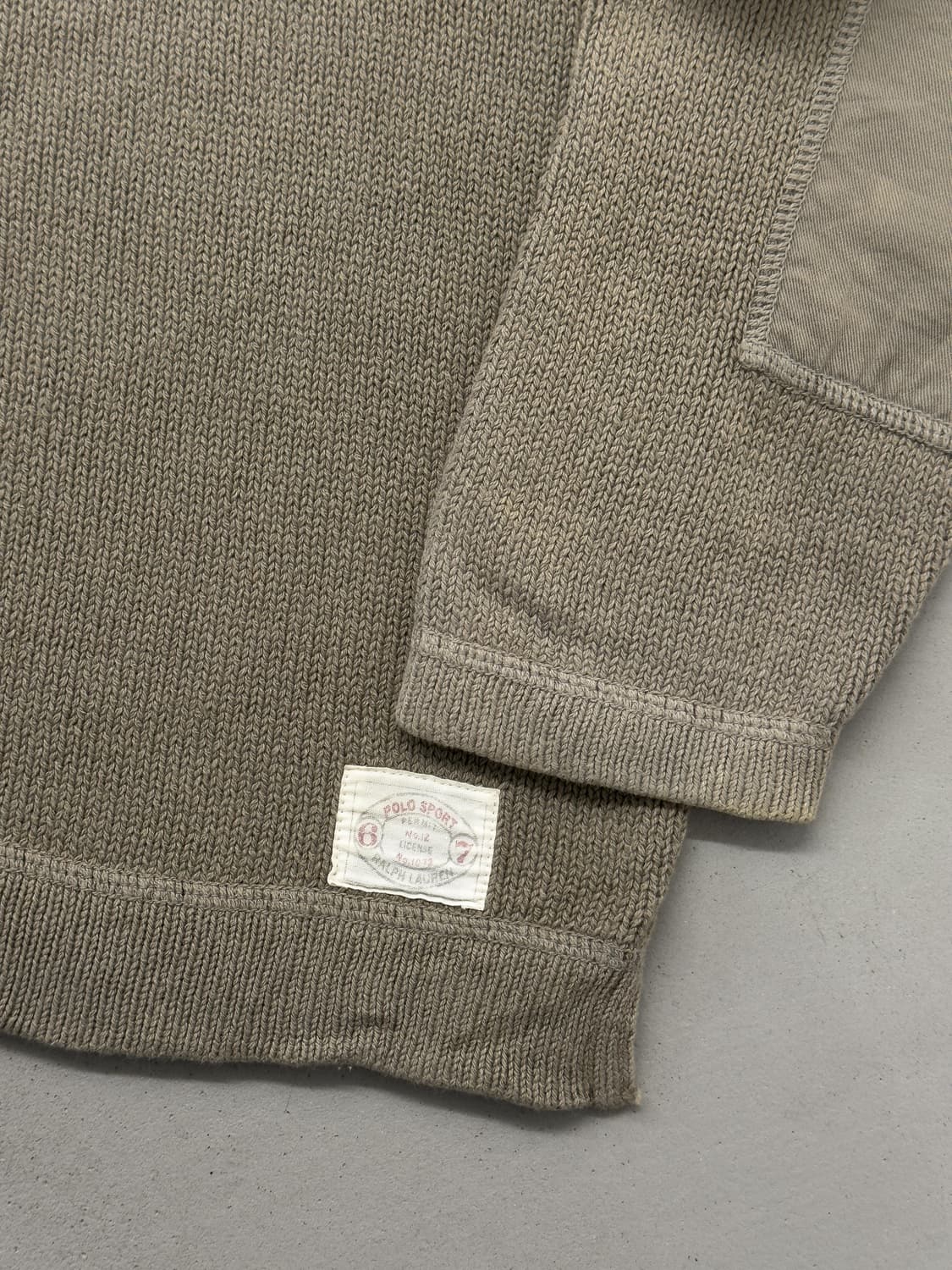 90년대 폴로 스포츠 헨리넥 니트 상품이미지4