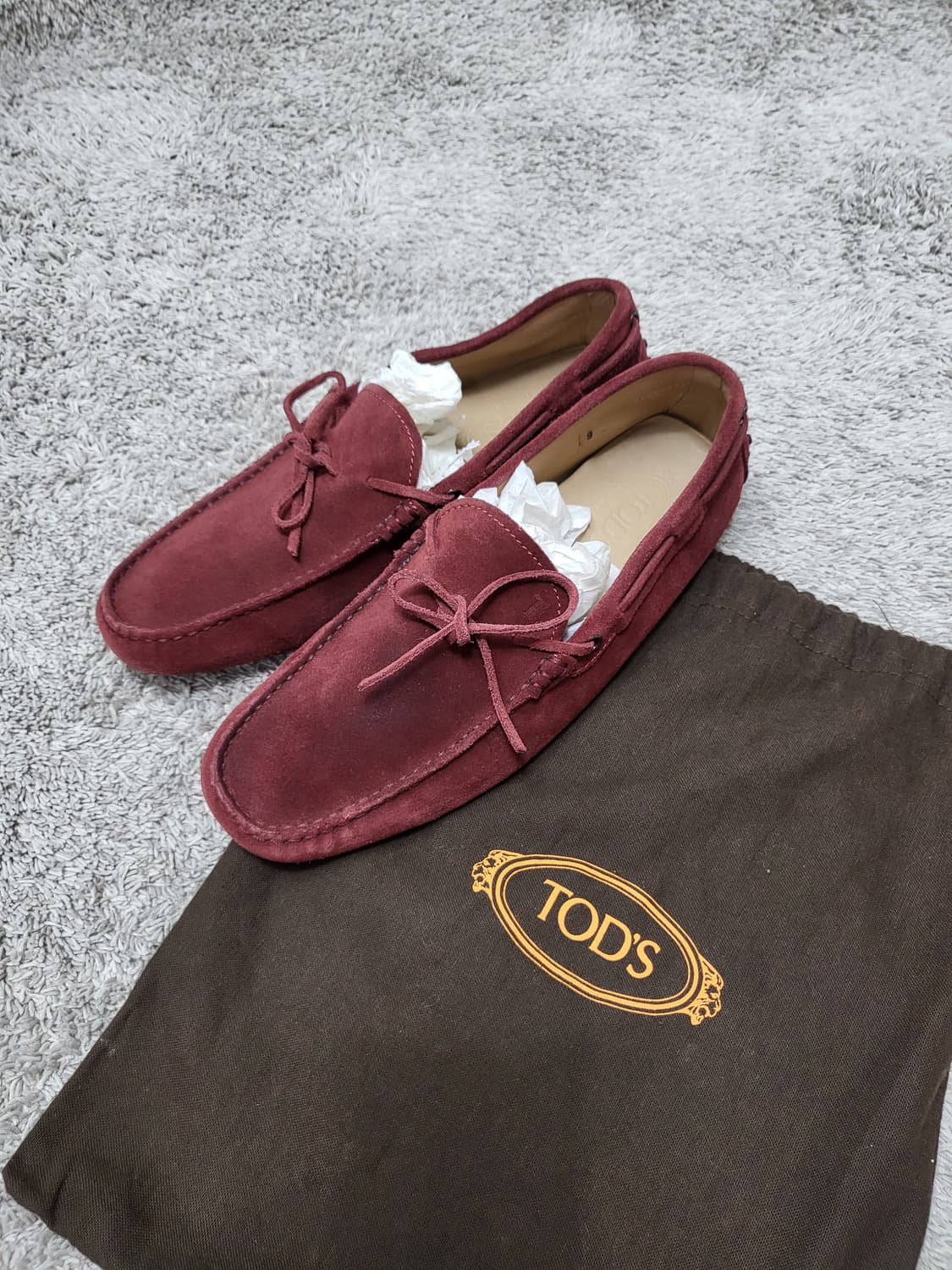 토즈 고미노 스웨이드 드라이빙 슈즈 9 (270) 상품이미지1