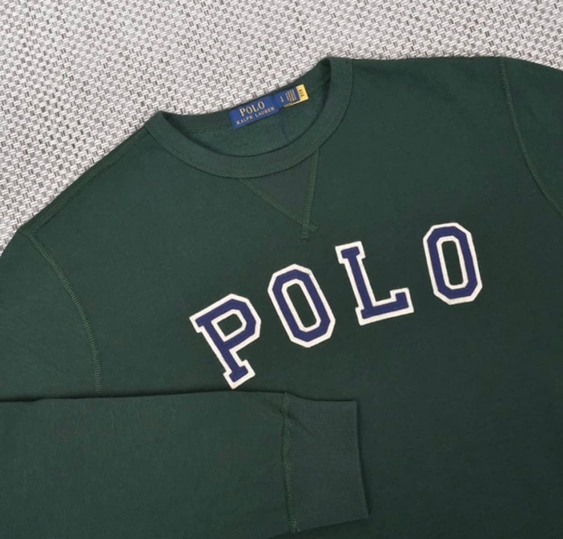 폴로랄프로렌 로고 레터링 스웨트셔츠 상품이미지2
