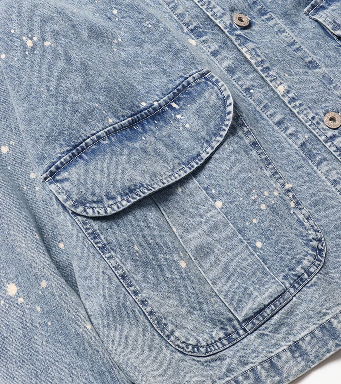 HINSON - 25SS PAINT DENIM COVERALL JK 상품이미지8